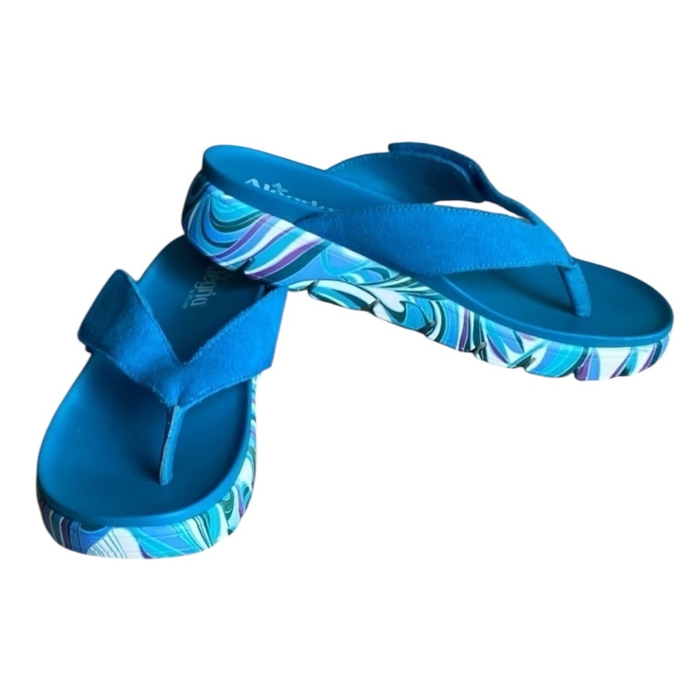 Alegria, Astara, I got you babe, teal flip flops38 US 8